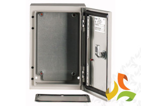 Obudowa hermetyczna natynkowa 200x300x150 mm z płytą montażową drzwi metal IP66 CS-32/150 111647 EATON
