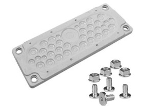 Przepust kablowy membranowy ze śrubami M8 (1kpl.) EH-TKC-36-S 001338455 ETI