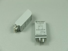 Moduł LED 99.02.0.024.59 FINDER zielona dioda LED;zak.pr.6-24VAC/DC