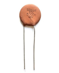 Kondensator ceramiczny 5nF 1kV SPRAGUE (Marshall Bright Cap)