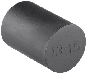 HellermannTyton 440-00046 Tulejka zaślepiająca VP_13-15_Blindplug-PL-BK, (Ø) 20 mm, tworzywo sztuczne, 1 szt.