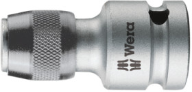 Connection part, 1/2 inch, 1/4 inch, hexagon/square, L 50 mm, 05042760001