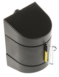 Bariera ochronna długość taśmy 4.6m Bariera chowana Czarny, żółty