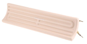 Ceramiczny element grzewczy 650 W 230 V AC długość 245mm Wygięty element ceramiczny