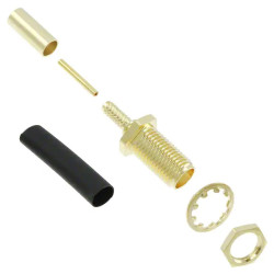 Złącze koncentryczne Montaż na panelu Żeński 50Ω typ złącza Złącze SMA Kabel