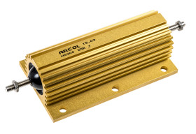 Rezystor do montażu w obudowie 25Ω 300W ±5% Arcol ±100ppm/°C drutowy Osiowe