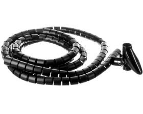 Organizer do przewodów WireTube czarny 2,5m 51924