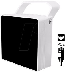 EMT-IR860-S15PW-POE Infrared radiator, 15°, PoE