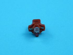 B-8.7D-R 12V RED LED COKÓŁ PLAST.