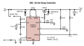 Positive High Voltage Hot Swap Controllers