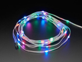 Adafruit Soft Flexible Wire NeoPixel Strand - 50 NeoPixels