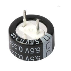 Superkondensator (EDLC) 0.33F 5.5V dc THT