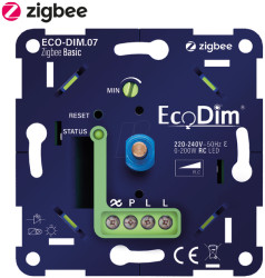 ECO-DIM.07-ZGB-BASIC LED dimmer, Zigbee Basic, 0 - 200 W, phase off (RC)