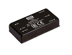 Przetwornica DC-DC, 20W, Uwe 18 do 75 V DC, Uwy 12V dc, Iwy 1.67A, MEAN WELL
