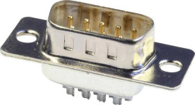 econ connect ST9LK/V Listwa męska D-Sub 180 ° Ilość styków: 9 kielich lutowniczy 1 szt.