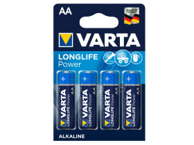 4x bateria R-06 R06 AA 1,5V alkaliczne Longlife Power Varta