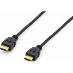 Equip 119373 HDMI Cable Black 10m Gold Plated Connectors