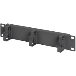 Digitus DN-10-ORG-1U-B Server rack cabinet cable duct Black RAL 9005 10 inch