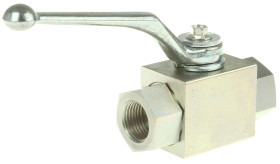 Zawór hydrauliczny kulowy przyłącze G 1/2 korpus ze stali RS PRO