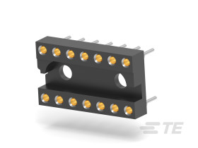 Gniazdo IC 2.54mm 14-pinowe Przepust DIP TE Connectivity