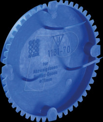 1181-70 Flush-fitted signal cover, for installation openings Ø 70 mm