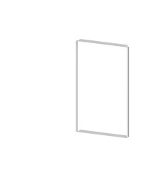 Blendrahmen für vertieften Holmeinbau H1