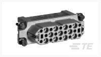TE Connectivity 2-1103011-3 TE AMP HEAVY DUTY RECTANGULAR CONN, 1 szt.