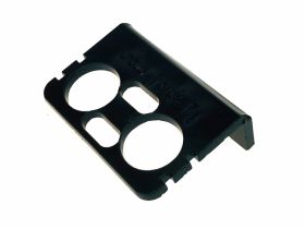 Plastikowy uchwyt do czujnika HC-SR04 czarny