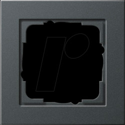 021123 Rahmen E2 anthrazit, 1-fach