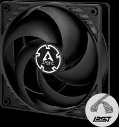 ACFAN00121A Arctic case fan P12 PWM PST CO Black, 120 mm