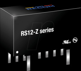 RS12-2405SZ RS DC/DC converter, 9 - 36 Vin, Single, 5 Vout, 2400 mA, SIP8