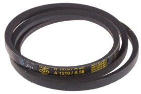 Pas napędowy, profil A, materiał: PET, guma, 13mm x 8mm x 1.475m, RS PRO