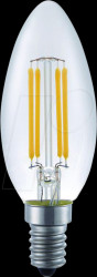 LX023840309 LED bulb E14, 4 W, 280 lm, 2200 K, filament, dimmable