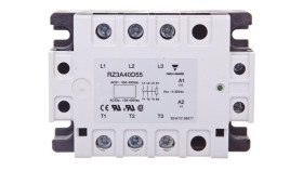 Przekaźnik Półprzewodnikowy Trójfazowy 24-440V Ac 55A 4-32V Dc Rz3a40d55,...