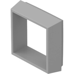 Front frame, gray, 704.701.6