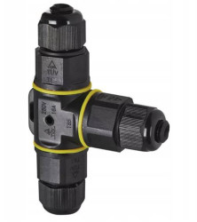 Wodoodporna mufa kablowa 3 out z szybkozłączem 3x 0.5 - 2.5 mm2 3 IP68, 450V 24A