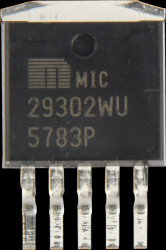 MIC29302WU-TR LDO, Uout 1.25..25V, Uin 2.25..26V, 3A, DDPAK-5