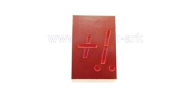 5082-7656 10.9mm red LED display - HP (Agilent)
