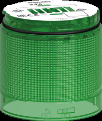 XV6C23 Light element, modular, 60 mm, green, 24 V ACDC, continuous ligh