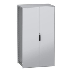 Obudowa modułowa PanelSeT SFN, stal dekarbonizowana, drzwi pełne podwójne 2200x1200x800 b NSYSFN2212802D