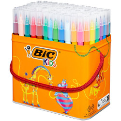 BiC Visa Felt Pens Fine Tip Drum 84