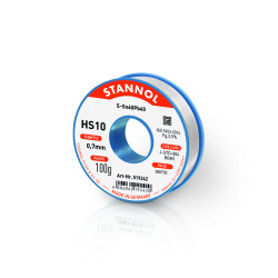 Lutowie średnica 0.7mm Stannol 60% Pb temp. topnienia 186°C