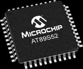 8051 microcontroller, 8 bit, 24 MHz, TQFP-44, AT89S52-24AU