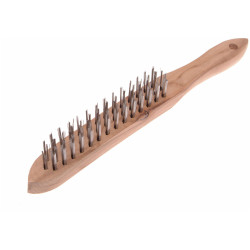 Faithfull FAI5803 580/3 Lightweight Scratch Brush - 3 Row