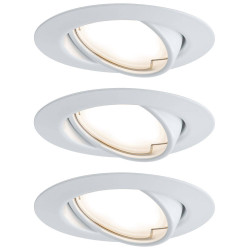 Paulmann 93423 Base Flush Mount Light Set 15W LED White Easy Install