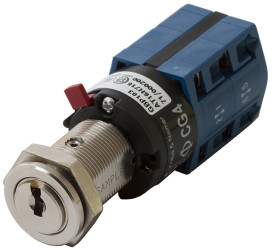 Wyłącznik kluczykowy, DP-CO, 10 A 2-Way, -5 → +55°C