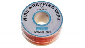 Przewód montażowy 30 AWG do połączeń owijanych - pomarańczowy