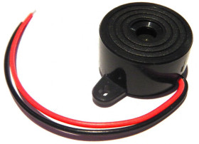12V Piezo Buzzer (3300Hz) [Discontinued]
