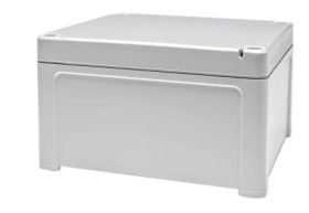 Obudowa ogólnego użytku Szary IP65 Poliuretan, 130 x 130 x 75mm, RS PRO