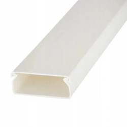 Listwa elektroinstalacyjna kanał kablowy STANDARD BKK 40x16mm korytko z pokrywą / 2 m /